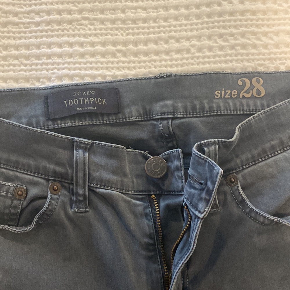 Excellent condition J. Crew toothpick pants - Picture 2 of 4